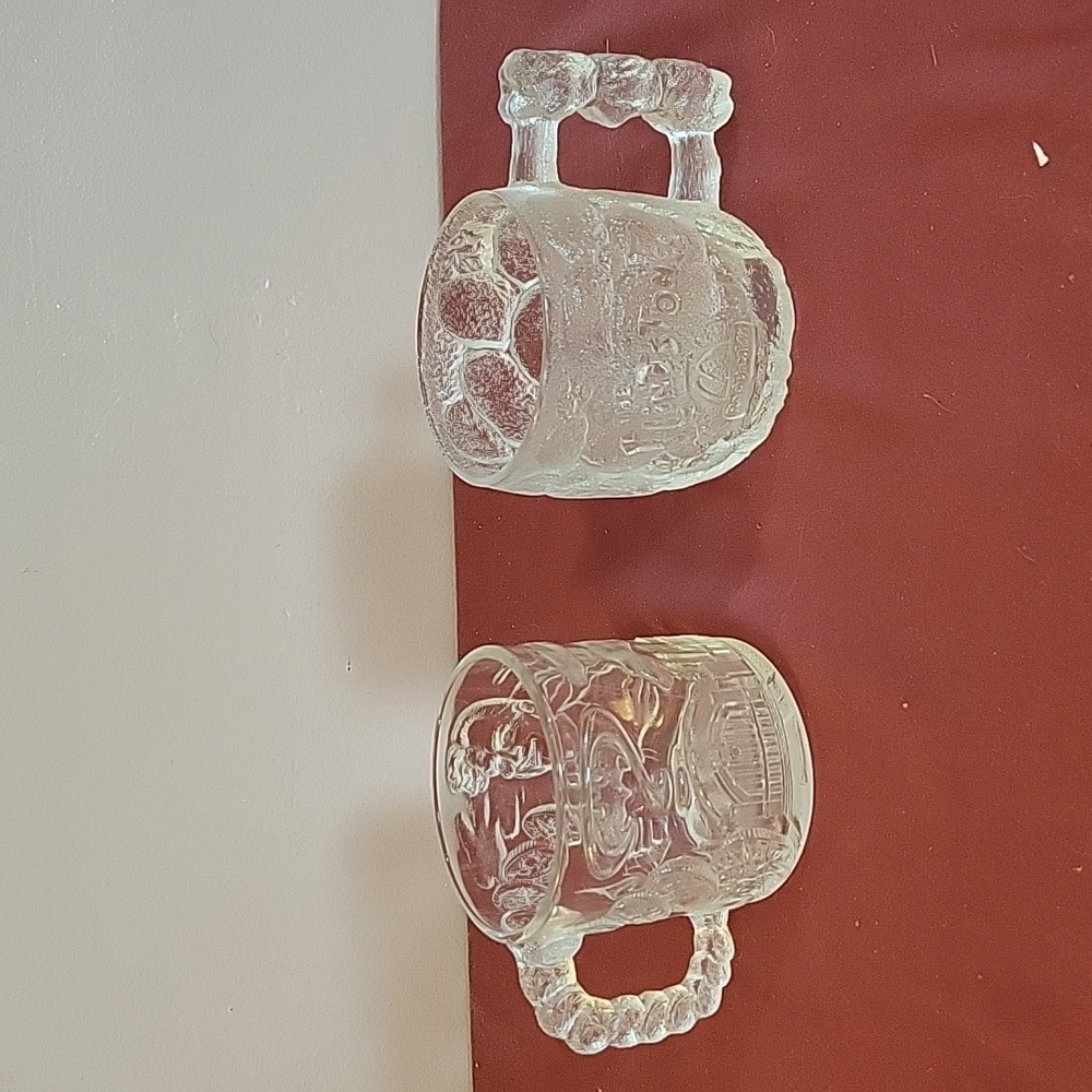 1993 McDonalds The Flintstones Rocky Road & 1995 Batman Forever Mugs